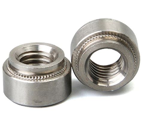 clinch nuts for sheet metal|self threading nuts steel.